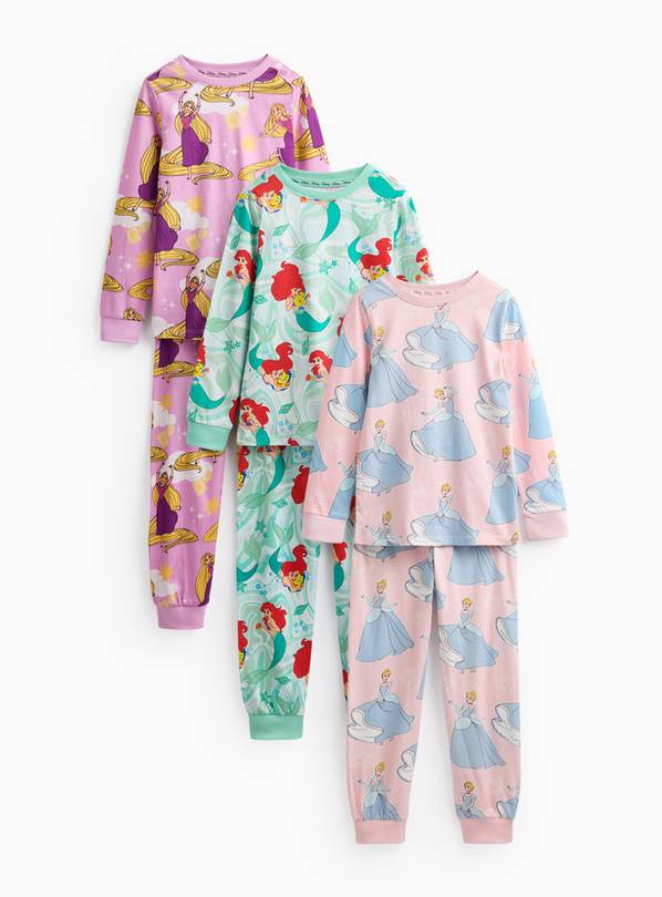 Disney Princess Pyjamas 3 Pack 1-2 years
